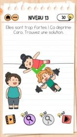 solution Brain Test 2 en forme avec caro NIVEAU 13
