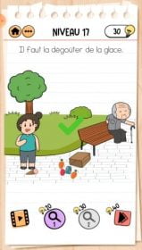 solution Brain Test 2 en forme avec caro NIVEAU 18