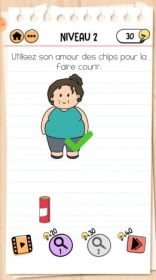 solution Brain Test 2 en forme avec caro NIVEAU 2