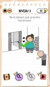 solution Brain Test 2 en forme avec caro NIVEAU 3