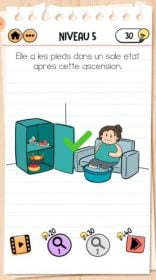 solution Brain Test 2 en forme avec caro NIVEAU 5