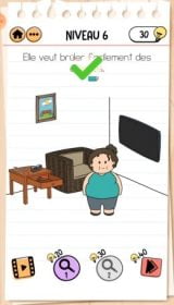 solution Brain Test 2 en forme avec caro NIVEAU 6