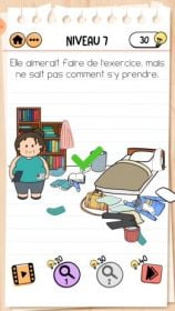 solution Brain Test 2 en forme avec caro NIVEAU 7