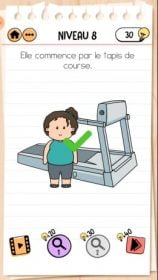 solution Brain Test 2 en forme avec caro NIVEAU 8