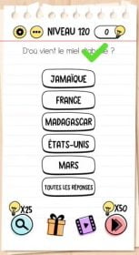 solution Brain Test Niveau 120