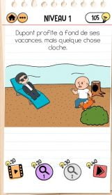 solution Brain Test 2 Dupont et Joe – Partie 1 NIVEAU 1 