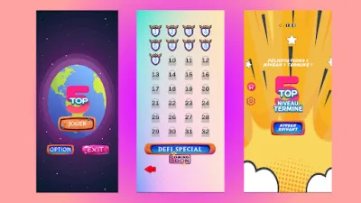 jeu android - Top 5 : un thème, 5 réponses 3 jeu android